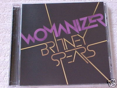 BRITNEY SPEARS Rare 2008 WOMANIZER 2tk US Promo DJ CD